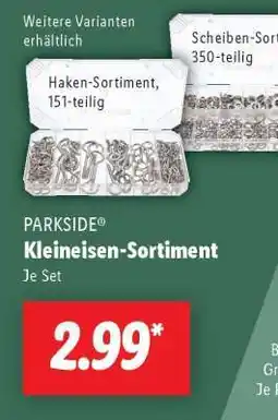 Lidl PARKSIDE Kleineisen-Sortiment Angebot