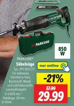 Lidl PARKSIDE Säbelsäge Angebot