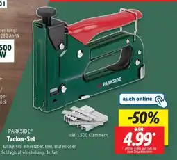 Lidl PARKSIDE Tacker-Set Angebot