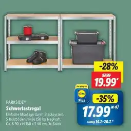 Lidl PARKSIDE Schwerlastregal Angebot