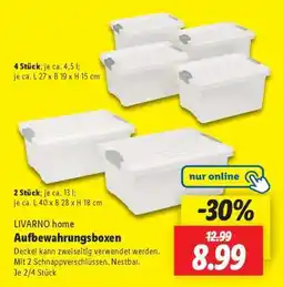 Lidl LIVARNO home Aufbewahrungsboxen Angebot