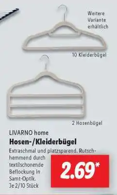 Lidl LIVARNO home Hosen-/Kleiderbügel Angebot