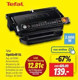 Lidl OptiGrill XL Angebot