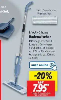 Lidl LIVARNO home Bodenwischer Angebot
