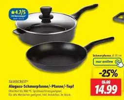 Lidl SILVERCREST Aluguss-Schmorpfanne/-Pfanne/-Topf Angebot