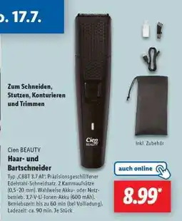 Lidl Cien BEAUTY Haar- und Bartschneider Angebot