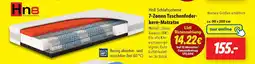 Lidl Hn8 Schlafsysteme 7-Zonen Taschenfederkern-Matratze Angebot