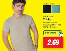 Lidl esmara men T-Shirt Angebot