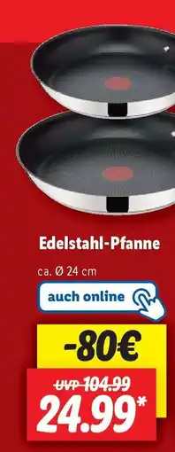 Lidl Edelstahl-Pfanne Angebot