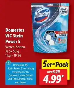 Lidl DOMESTOS WC-Stein Power 5 Angebot