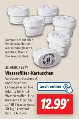 Lidl SILVERCREST Wasserfilter-Kartuschen Angebot