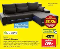 Lidl Sofa mit Ottomane Angebot
