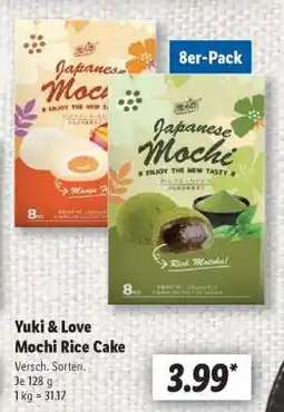 Lidl Yuki & Love Mochi Rice Cake Angebot