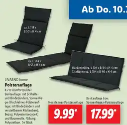 Lidl Hochlehner-Polsterauflage Angebot