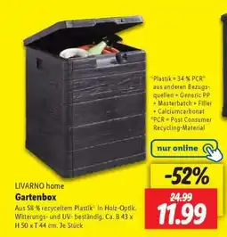 Lidl LIVARNO home Gartenbox Angebot