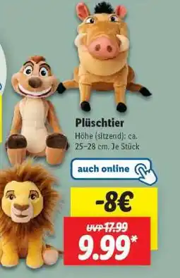Lidl Plüschtier Angebot