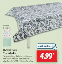 Lidl LIVARNO home Tischdecke Angebot