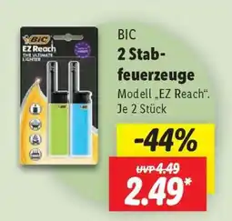 Lidl BIC 2 Stabfeuerzeuge Angebot