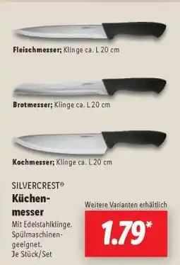 Lidl SILVERCREST Küchenmesser Angebot