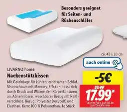 Lidl LIVARNO home Nackenstützkissen Angebot
