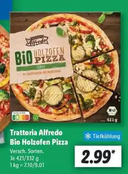 Lidl Trattoria Alfredo Bio Holzofen Pizza Angebot