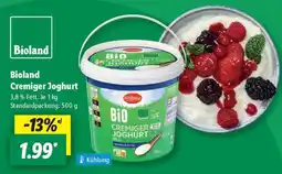 Lidl Bioland Cremiger Joghurt Angebot