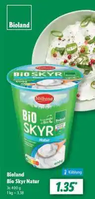 Lidl Bioland Bio Skyr Natur Angebot