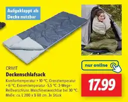 Lidl Deckenschlafsack Angebot
