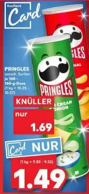 Kaufland Pringles Versch. Sorten Angebot