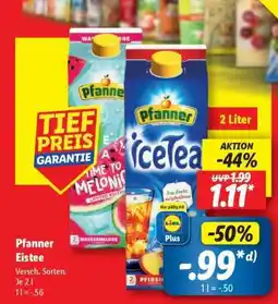 Lidl Pfanner Eistee Angebot