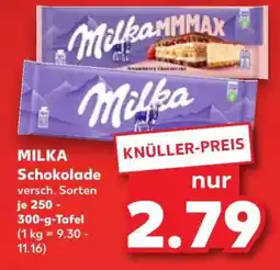 Kaufland MILKA Schokolade Angebot