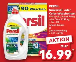 Kaufland PERSIL Universal- oder Color- Waschmittel Angebot
