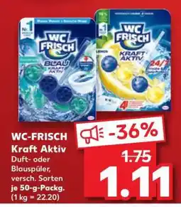 Kaufland WC FRISCH Kraft aktiv Angebot