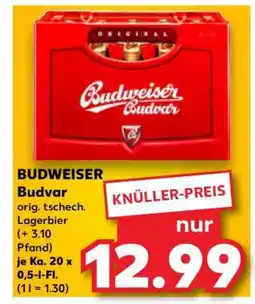 Kaufland Budweiser Budvar Angebot