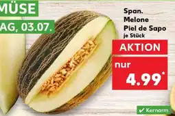 Kaufland Span. Melone Piel de Sapo je Stück Angebot