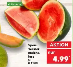 Kaufland Span. Wassermelone, lose Angebot