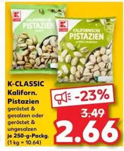 Kaufland K-CLASSIC Kaliforn. Pistazien Angebot