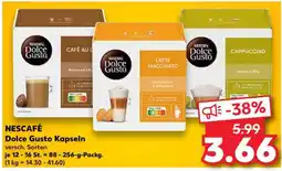Kaufland Nescafé Dolce Gusto Kapseln Angebot