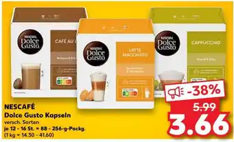 Kaufland Nescafé Dolce Gusto Kapseln Angebot