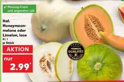 Kaufland Ital. Honeymoon-melone oder Limelon, lose Angebot