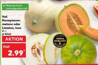 Kaufland Ital. Honeymoon-melone oder Limelon, lose Angebot