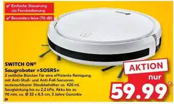 Kaufland SWITCH ON Saugroboter SOSRS Angebot