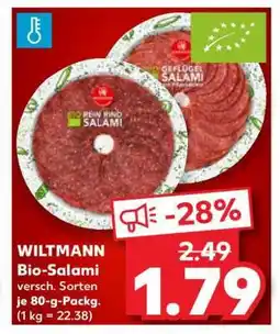 Kaufland Wiltmann Bio Salami Angebot