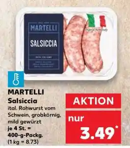 Kaufland Martelli Salsiccia Angebot