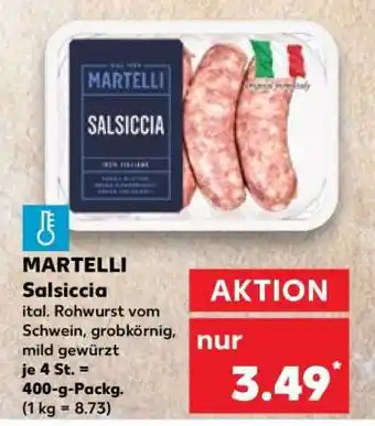 Kaufland Martelli Salsiccia Angebot