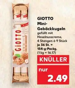 Kaufland GIOTTO Mini-Gebäckkugeln Angebot