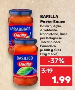 Kaufland Barilla Pasta Sauce Angebot