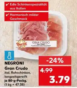 Kaufland NEGRONI Gran Crudo Angebot