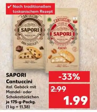 Kaufland SAPORI Cantuccini Angebot