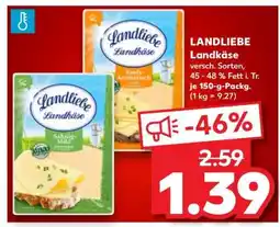 Kaufland Landliebe Landkäse Angebot